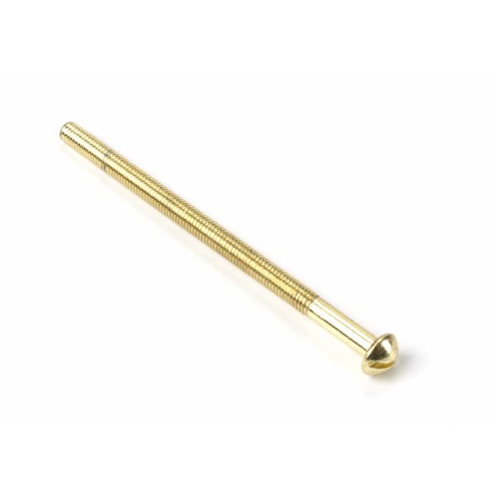 Polished Brass M5 x 90mm Male Bolt (1)