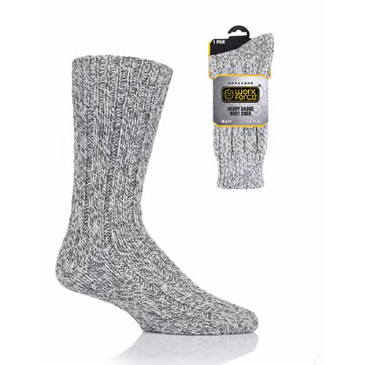 WOOL RICH HEAVY GAUGE BOOT SOCKS 1 PR