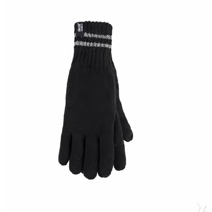 HEAT HOLDERS THERMAL GLOVES BLACK