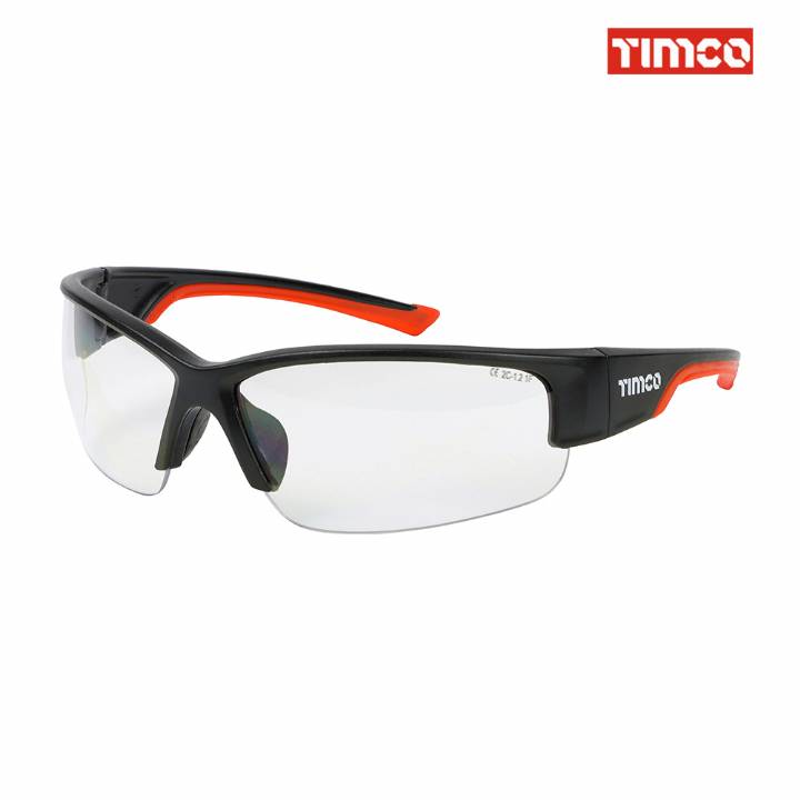 TIMCO PREMIUM SAFETY GLASSES CLEAR