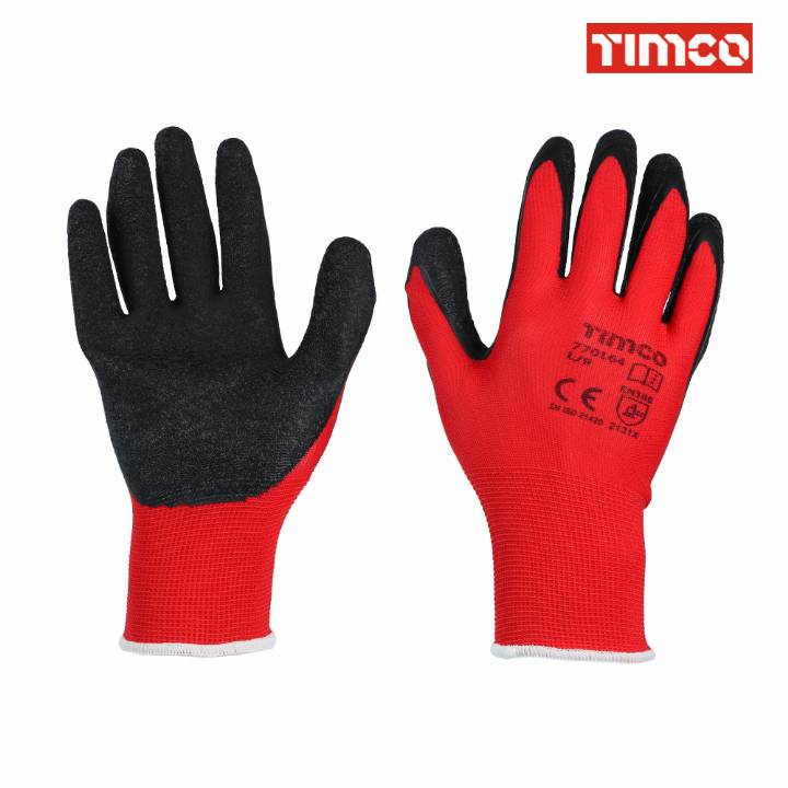 TIMCO LIGHT GRIP LATEX GLOVES