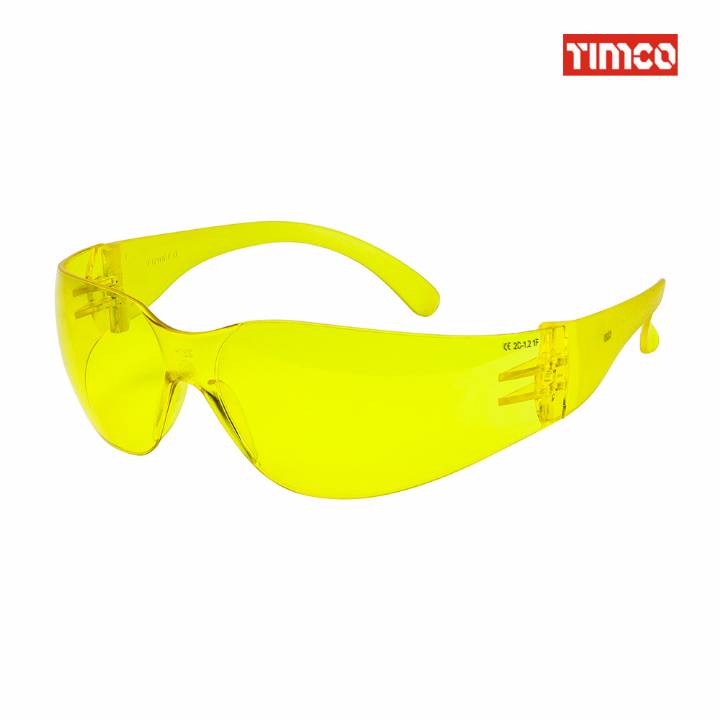 STANDARD SAFETY GLASSES - AMBER