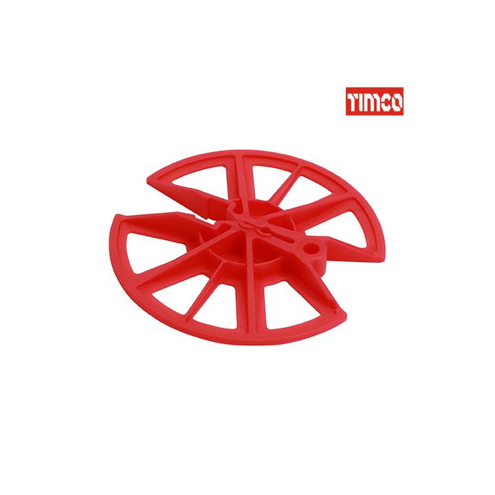 TIMCO TIMLOC RED INSULATION RETAINING DISC PK.250