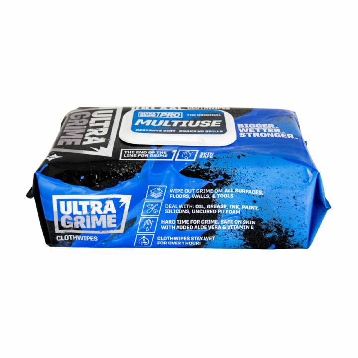 ULTRA GRIME MULTI-USE PRO-WIPES XXL PK 100