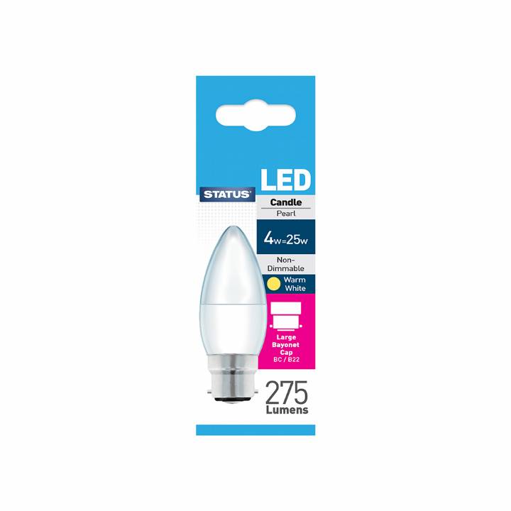 STATUS LED BC 25W CANDLE BULB