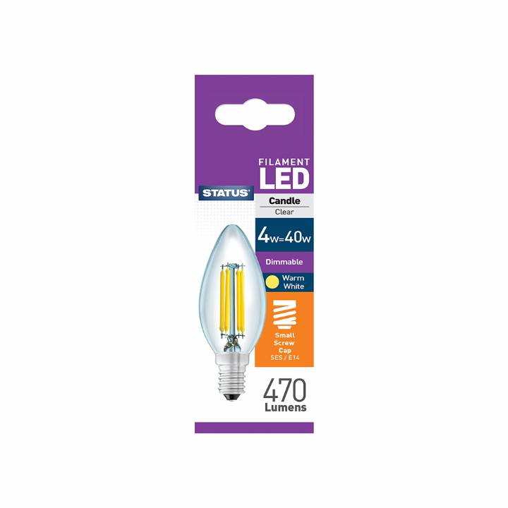 STATUS 4W SES DIMMABLE CANDLE LED
