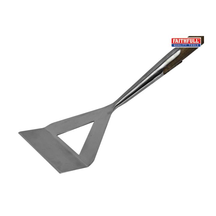 Faithfull Prestige Stainless Steel Dutch Hoe Ash Handle