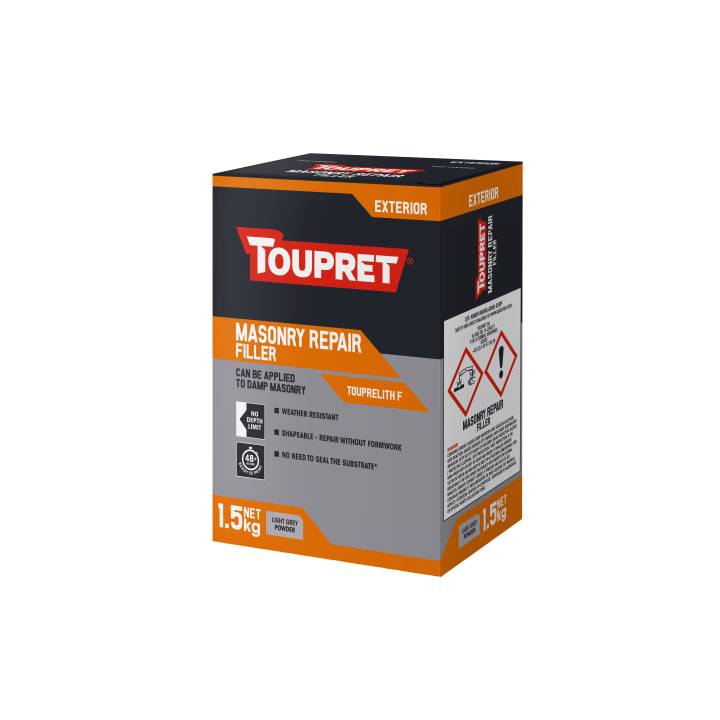 TOUPRET EXTERIOR MASONRY FILLER 1.5KG