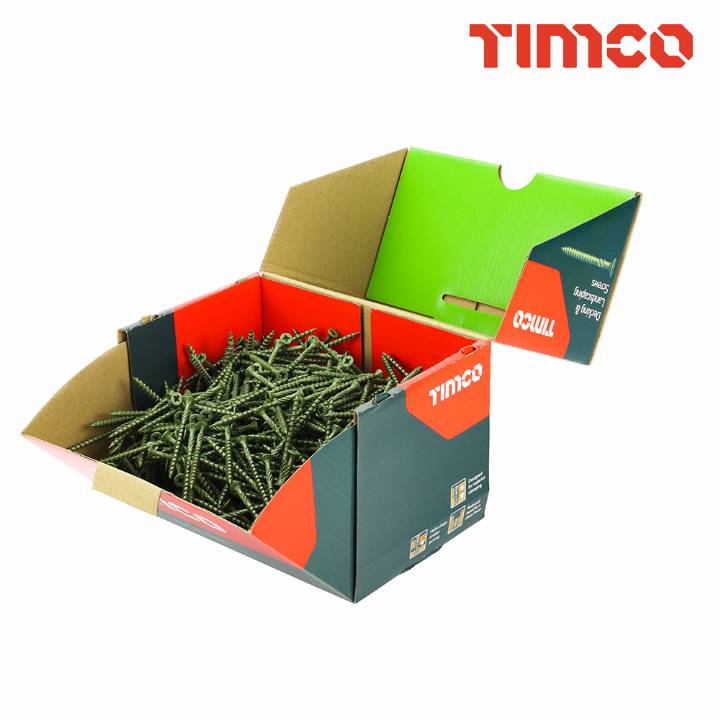 TIMCO DECKING SCREWS 60mm BOX 1000