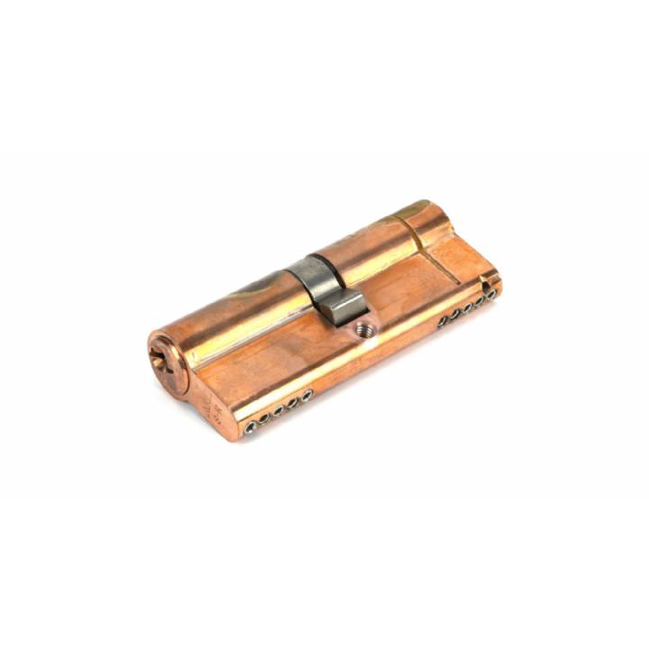 Polished Bronze 40/40 5pin Euro Cylinder KA