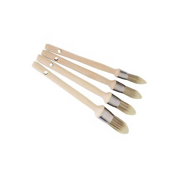 PRODEC SYNTHETIC SASH BRUSH SET 4PC