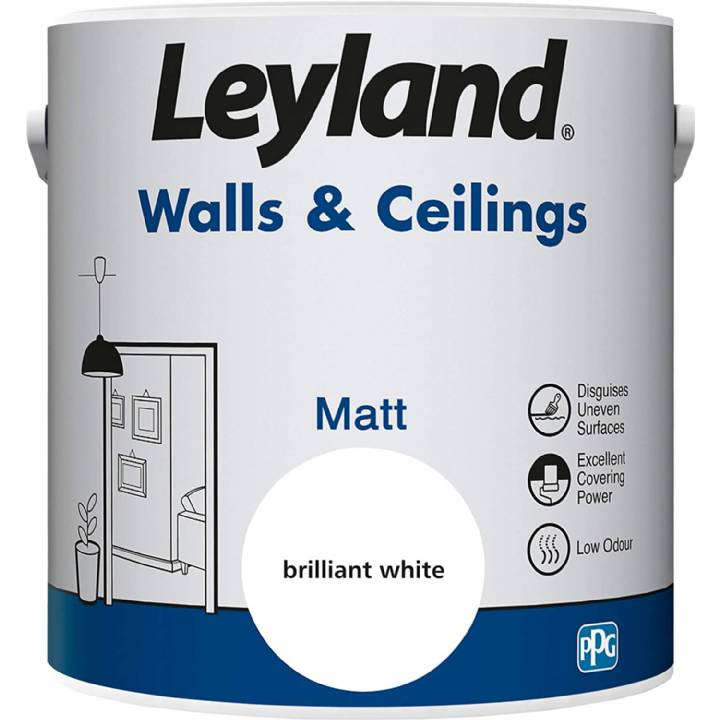 LEYLAND MATT EMULSION WHITE