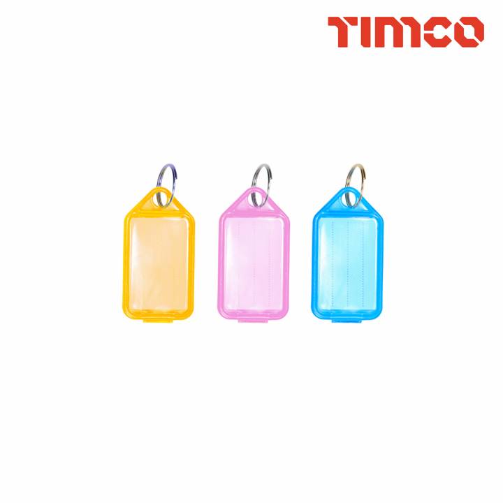 TIMCO KEY RING TAG PK.6