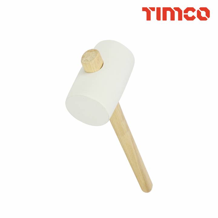 TIMCO WHITE RUBBER MALLET 24oz