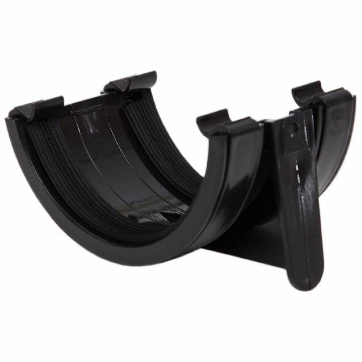 UNION BRACKET HALF ROUND BLACK