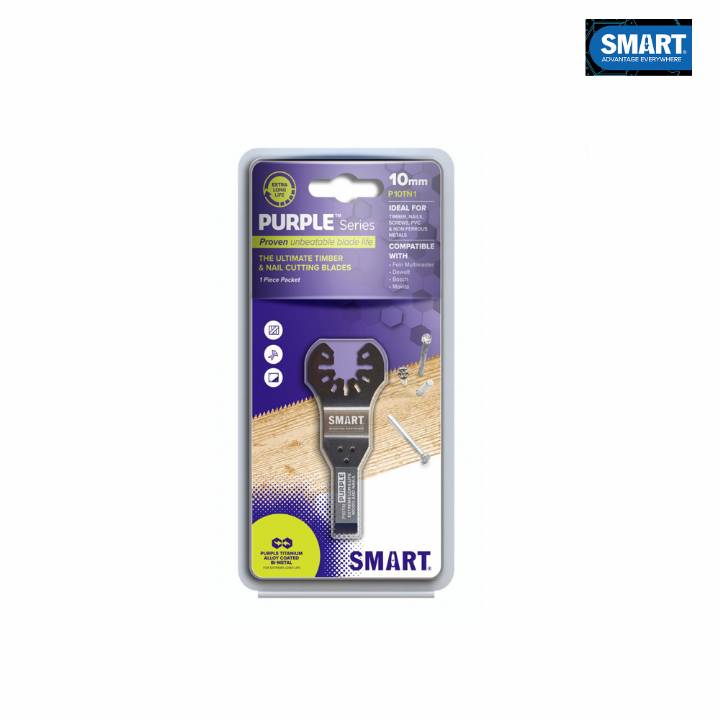 SMART PURPLE 10mm BI METAL BLADE PK.1