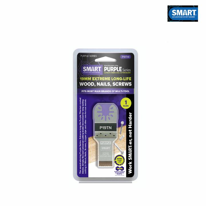 SMART PURPLE 19mm BI METAL BLADE PK.1