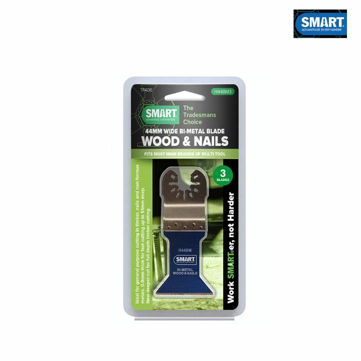 SMART 44mm BI METAL WOOD BLADES PK.3