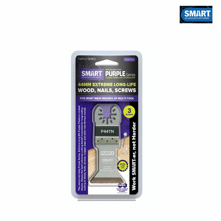 SMART PURPLE 44mm BI-METAL BLADE PK 3