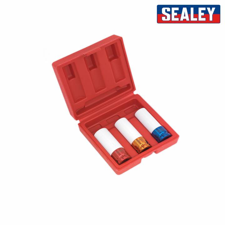 SEALEY ALLOY WHEEL SOCKET SET 1/2