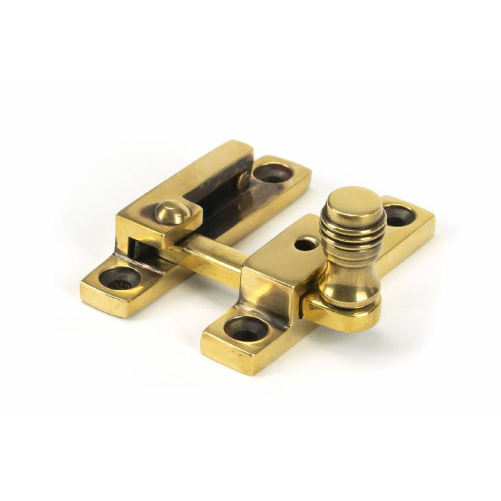 Aged Brass Prestbury Quadrant Fastener - Narrow