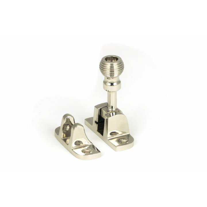 Polished Nickel Beehive Brighton Fastener (Radiused)