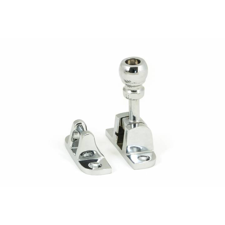 Polished Chrome Mushroom Brighton Fastener (Radiused)