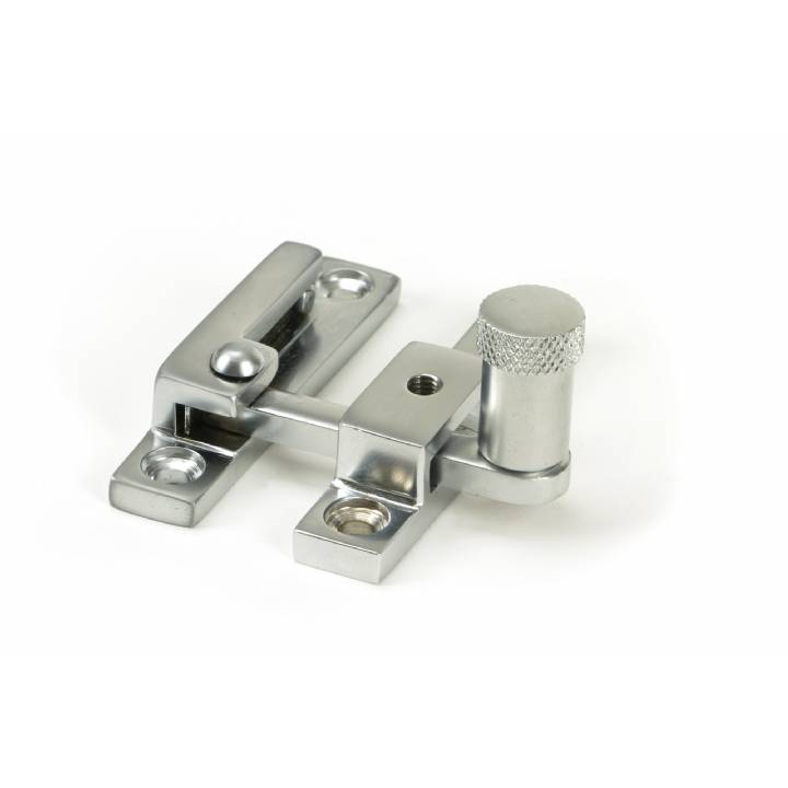 Satin Chrome Brompton Quadrant Fastener - Narrow