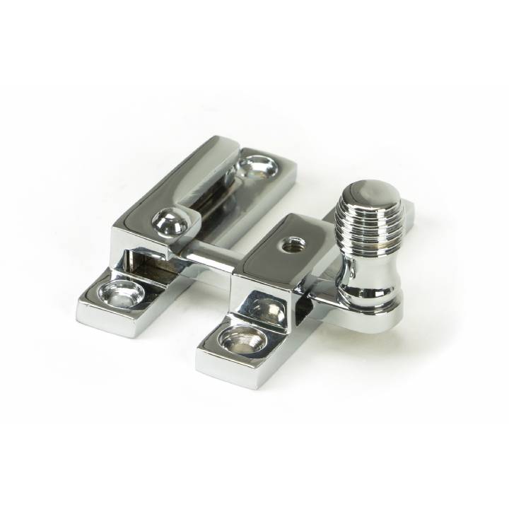 Polished Chrome Beehive Quadrant Fastener - Narrow