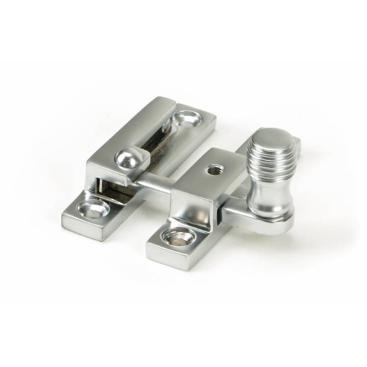 Satin Chrome Beehive Quadrant Fastener - Narrow