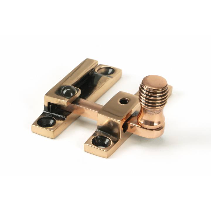 Polished Bronze Beehive Quadrant Fastener - Narrow