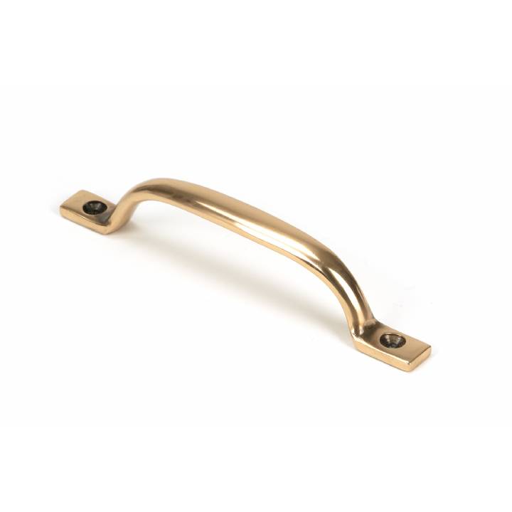 Polished Bronze Slim Sash Pull