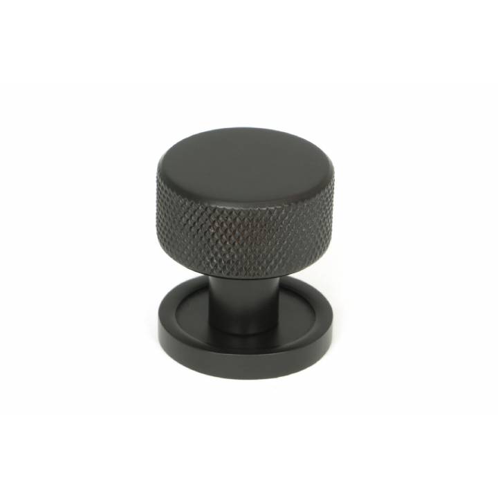 Aged Bronze Brompton Cabinet Knob - 25mm (Plain)