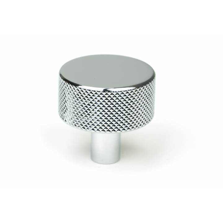 Polished Chrome Brompton Cabinet Knob - 32mm (No rose)