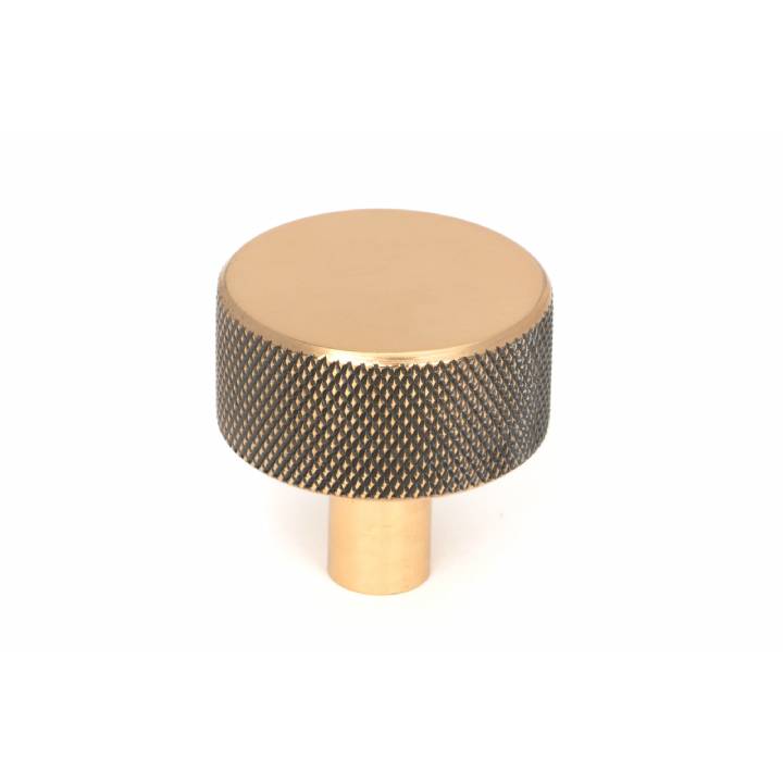 Polished Bronze Brompton Cabinet Knob - 32mm (No rose)