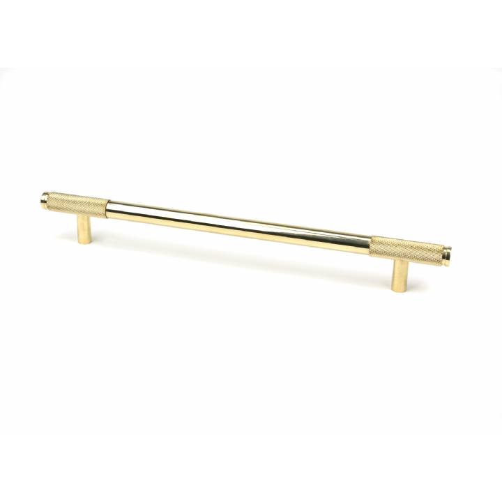 Polished Brass Half Brompton Pull Handle - Large