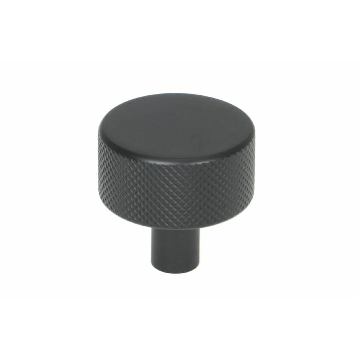 Matt Black Brompton Cabinet Knob - 32mm (No rose)