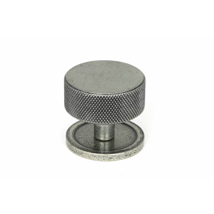 Pewter Brompton Cabinet Knob - 38mm (Plain)