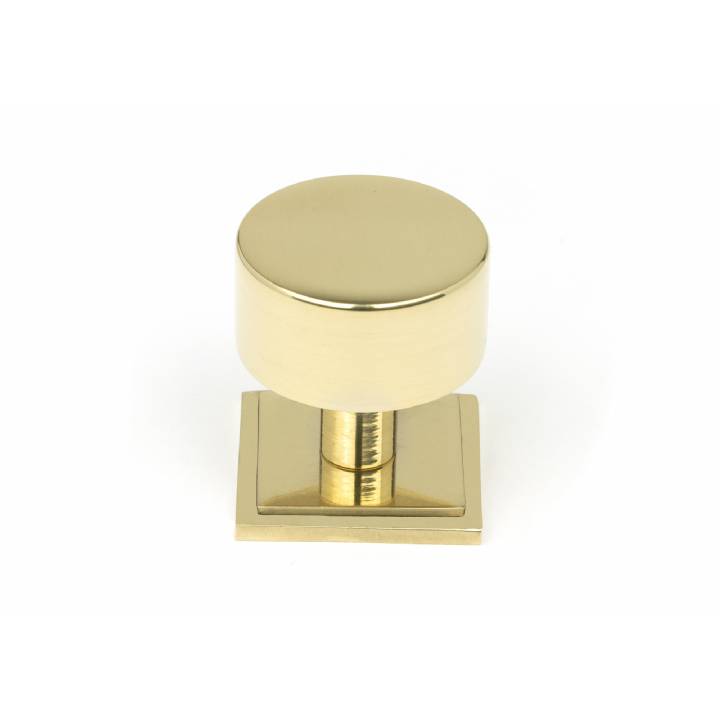 Polished Brass Kelso Cabinet Knob - 32mm (Square)