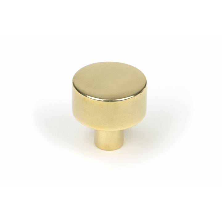 Aged Brass Kelso Cabinet Knob - 25mm (No rose)