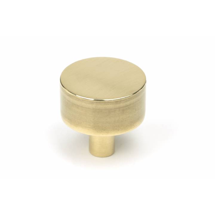 Aged Brass Kelso Cabinet Knob - 32mm (No rose)