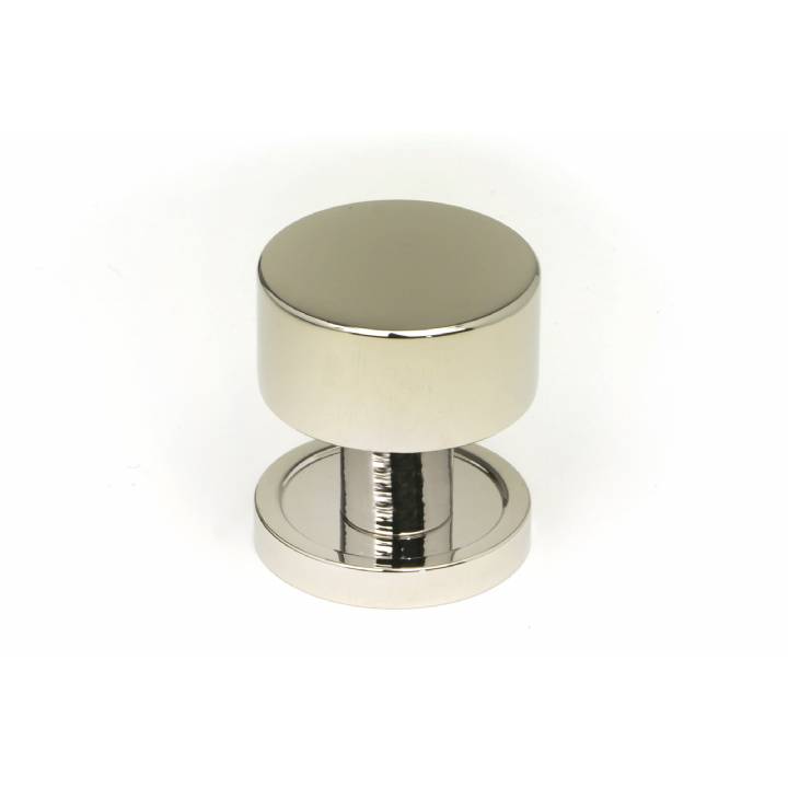 Polished Nickel Kelso Cabinet Knob - 25mm (Plain)