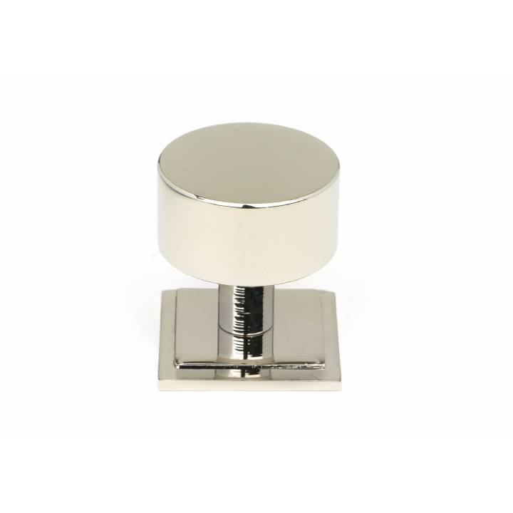 Polished Nickel Kelso Cabinet Knob - 32mm (Square)