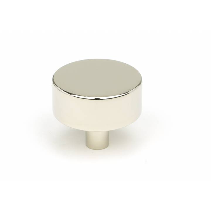 Polished Nickel Kelso Cabinet Knob - 38mm (No rose)