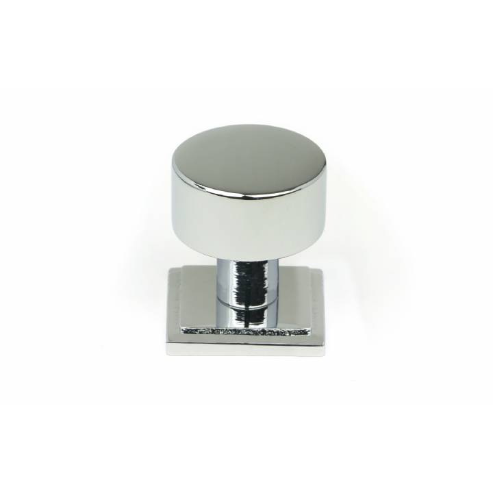 Polished Chrome Kelso Cabinet Knob - 25mm (Square)