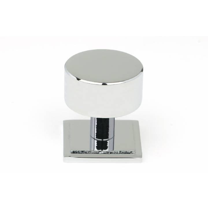 Polished Chrome Kelso Cabinet Knob - 32mm (Square)