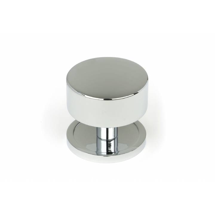 Polished Chrome Kelso Cabinet Knob - 38mm (Plain)