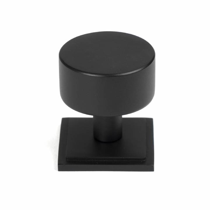 Matt Black Kelso Cabinet Knob - 32mm (Square)