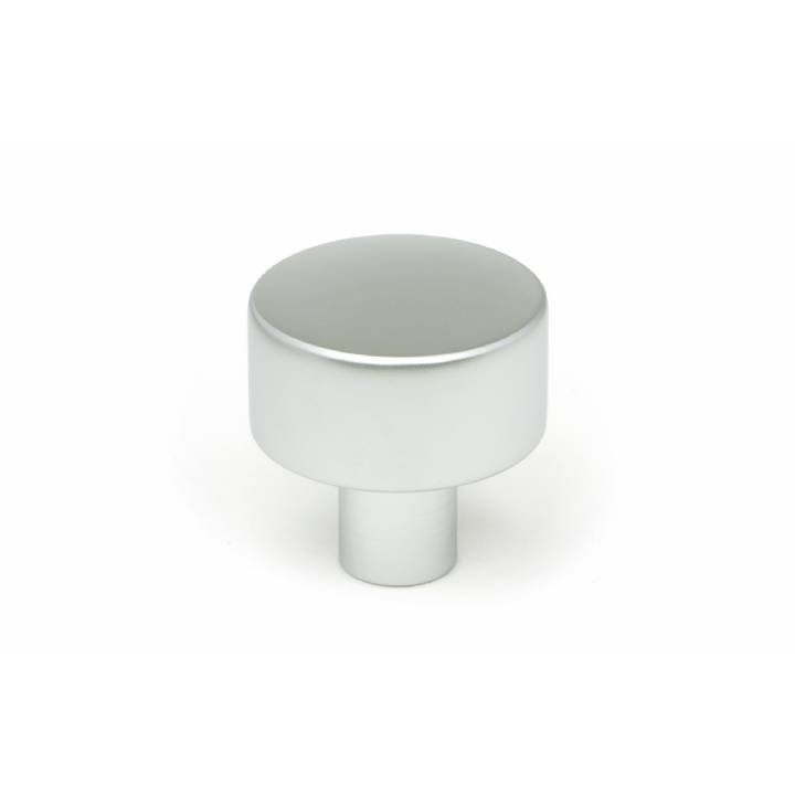 Satin Chrome Kelso Cabinet Knob - 25mm (No rose)