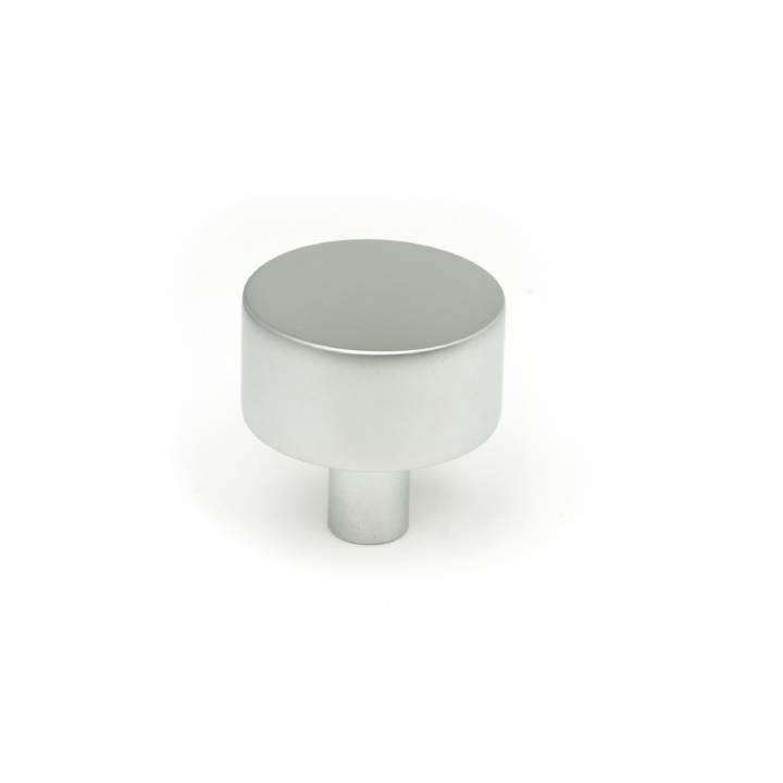 Satin Chrome Kelso Cabinet Knob - 32mm (No rose)